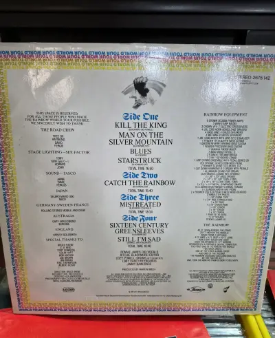 Vinilo Rainbow On Stage ed. Original - miniatura 3