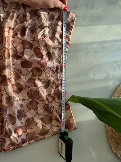 Falda larga con estampado floral VINTAGE - miniatura 5