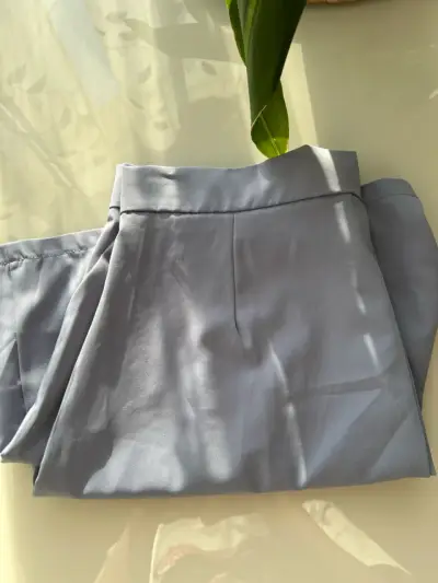 Shorts formal de mujer color celeste - miniatura 5