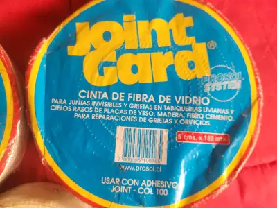 Cinta de fibra de vidrio Joint Gard 5cm x 153m - miniatura 1