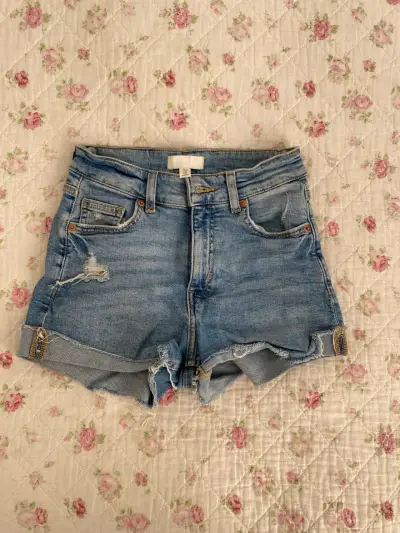 shorts de mezclilla h&m - miniatura 1