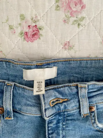 shorts de mezclilla h&m - miniatura 2