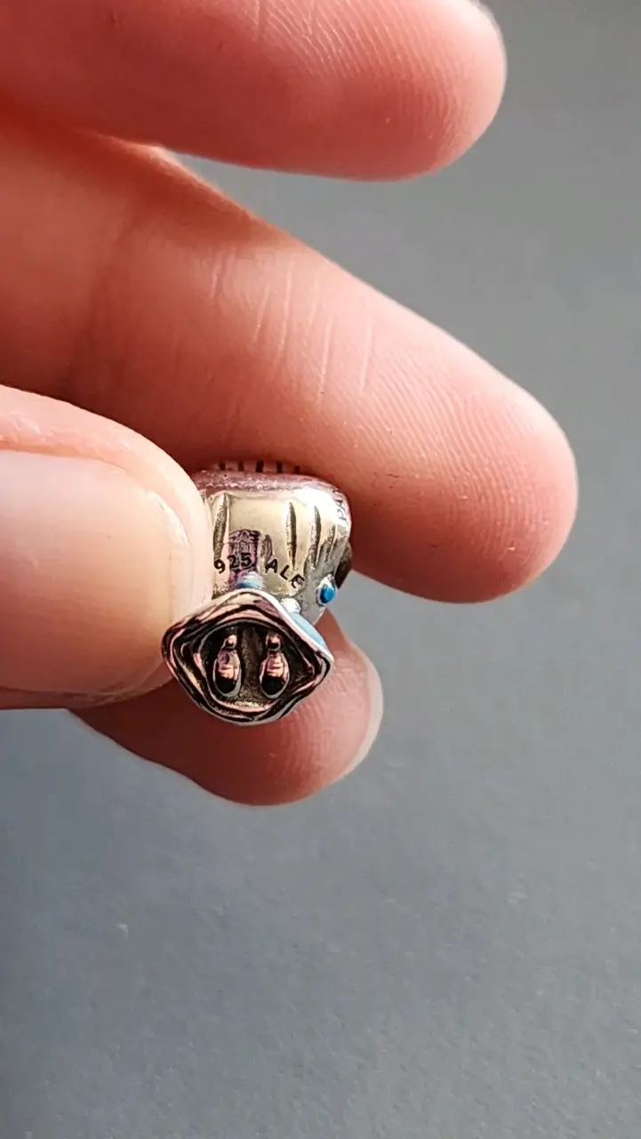 Charm de princesa Cenicienta en plata - 2