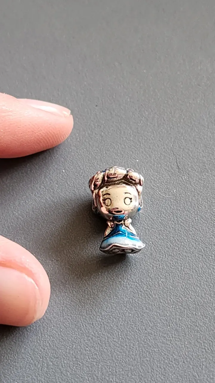 Charm de princesa Cenicienta en plata - 4