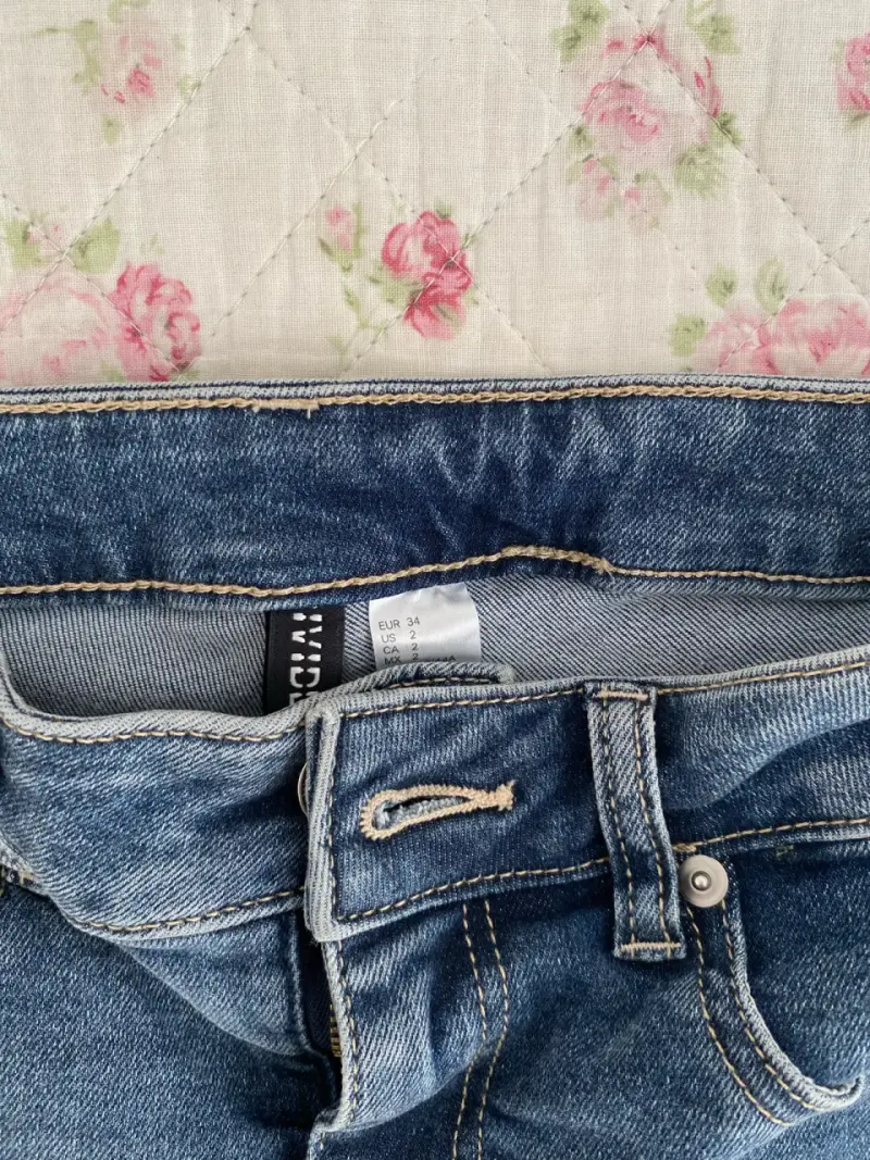jeans flare azul oscuro - 3