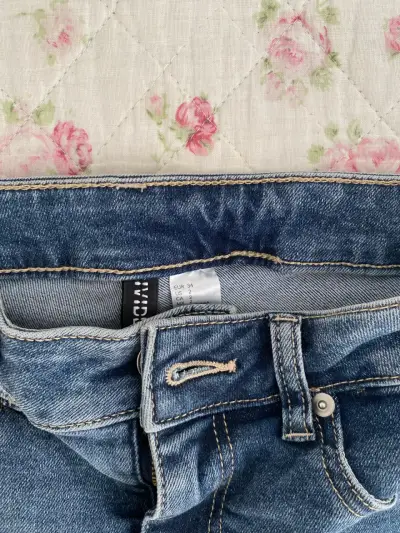 jeans flare azul oscuro - miniatura 3