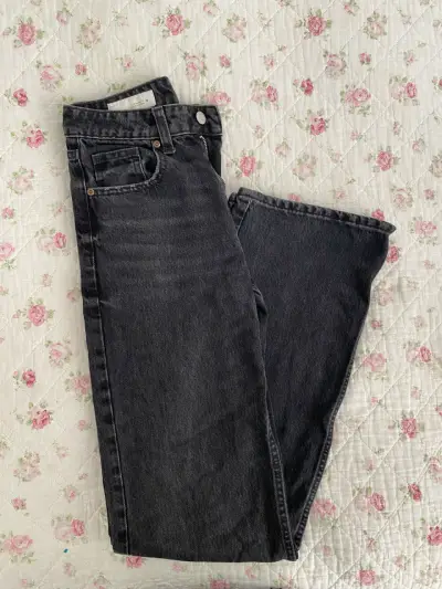 jeans negros zara - miniatura 1
