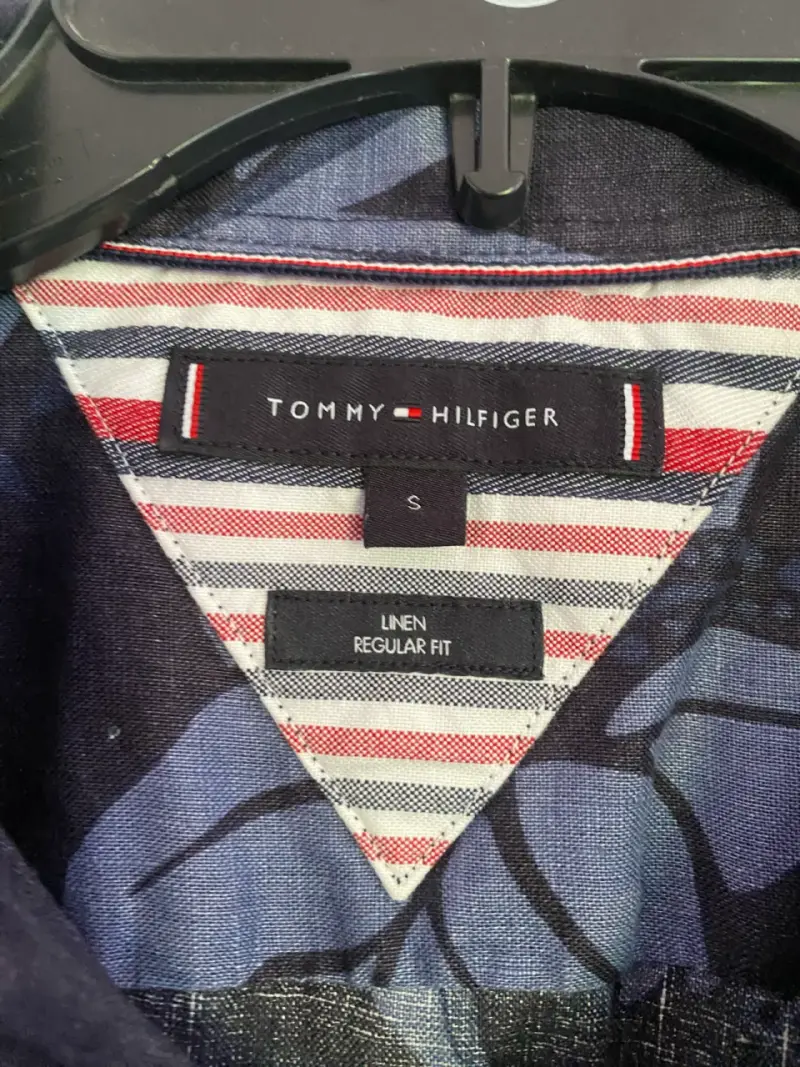 Camisa Tommy Hilfiger floral azul - 2