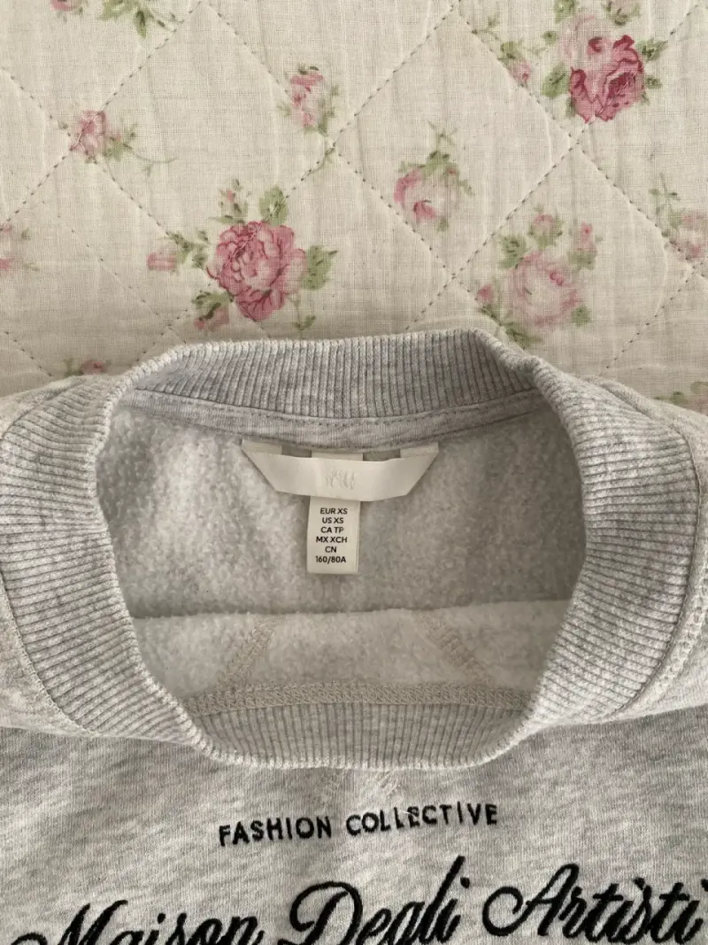 poleron gris h&m - 2