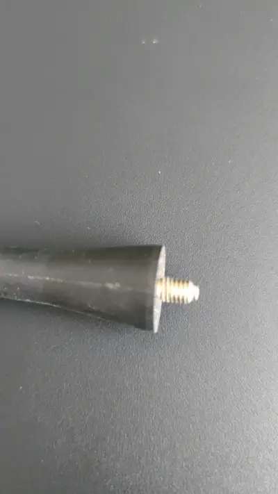 Antena de auto Opel corsa 2022 universal negra - miniatura 2