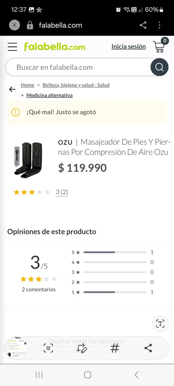 Botas de masaje  OZU con control remoto - 4