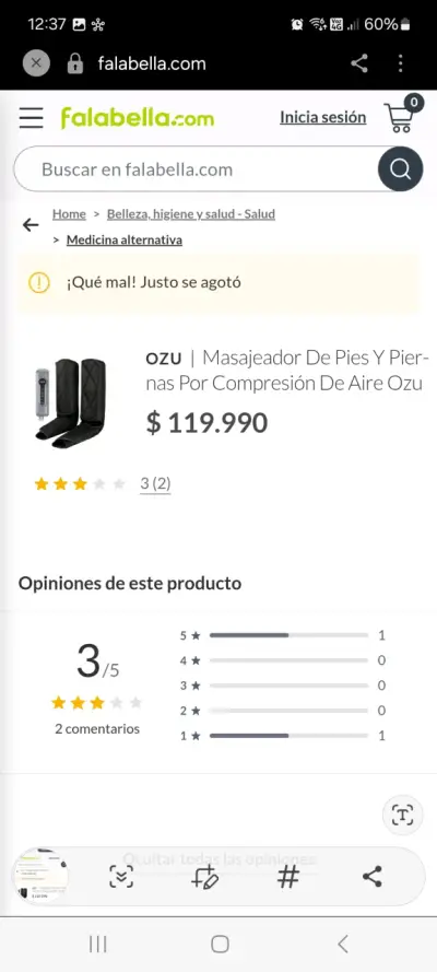 Botas de masaje  OZU con control remoto - miniatura 4
