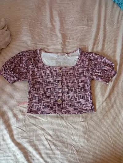 Blusa manga corta - miniatura 1