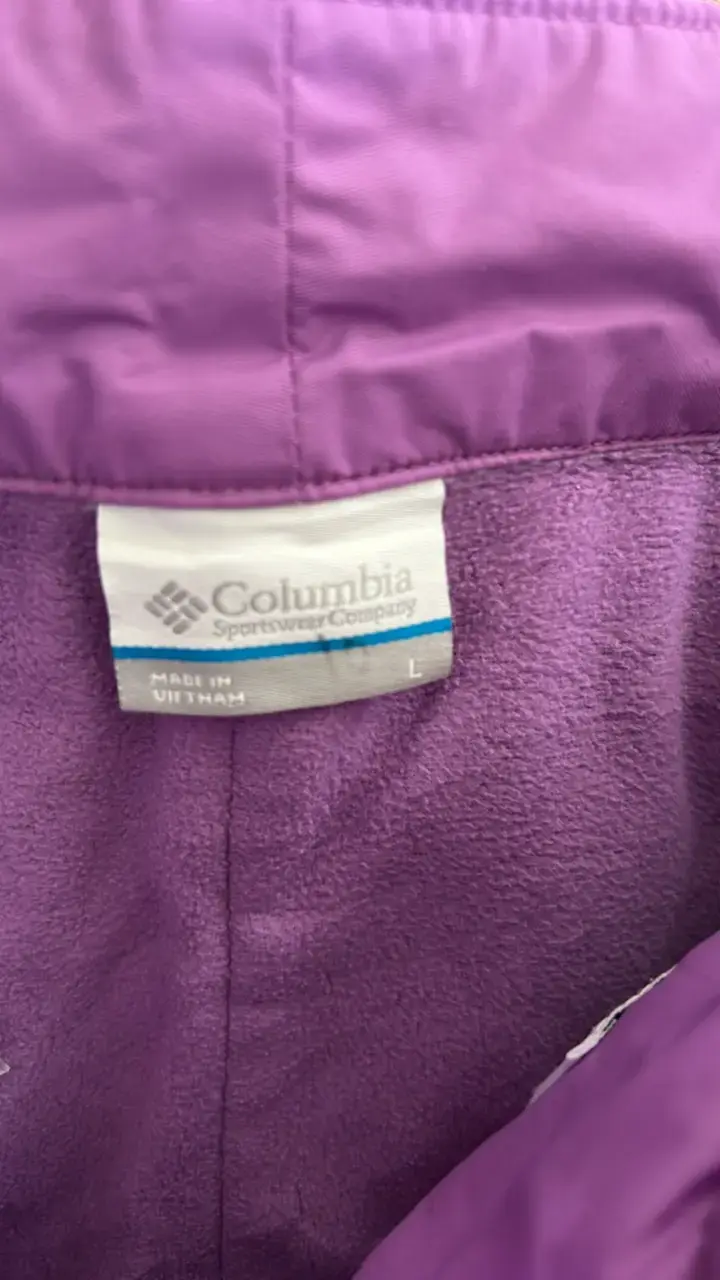 Pantalones de nieve Columbia morados - 2
