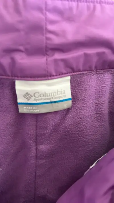 Pantalones de nieve Columbia morados - miniatura 2