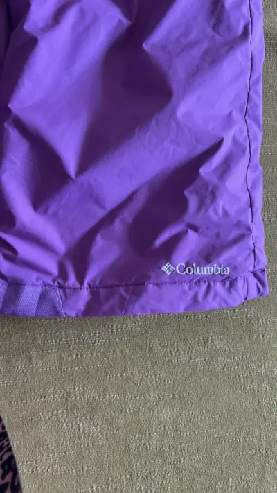 Pantalones de nieve Columbia morados - miniatura 5