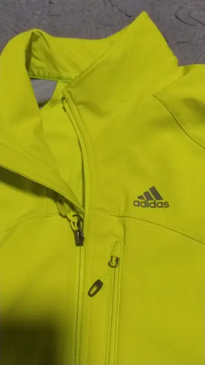 Chaqueta deportiva amarilla Adidas - miniatura 2