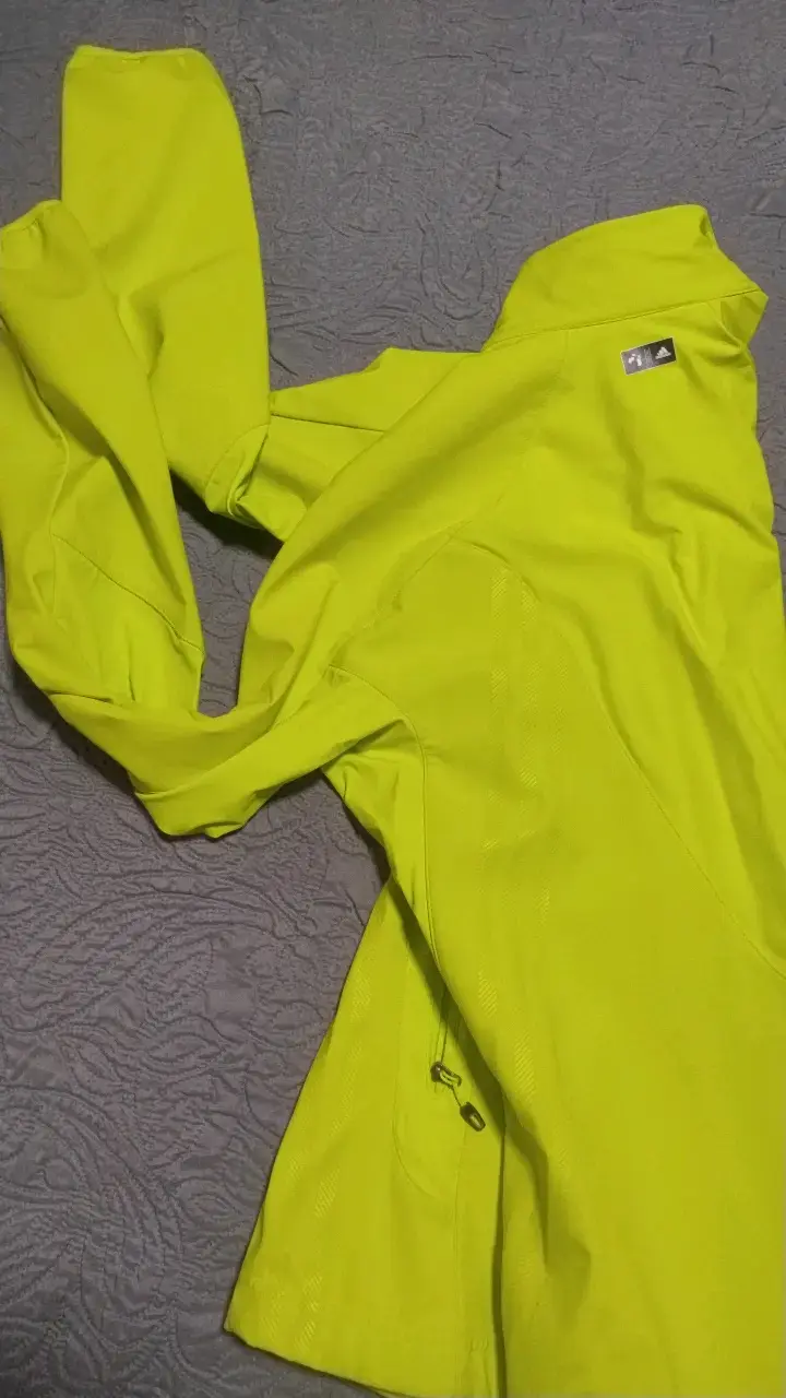 Chaqueta deportiva amarilla Adidas - 5