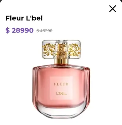 Perfume Fleur L'bel para mujer 50ml - miniatura 1