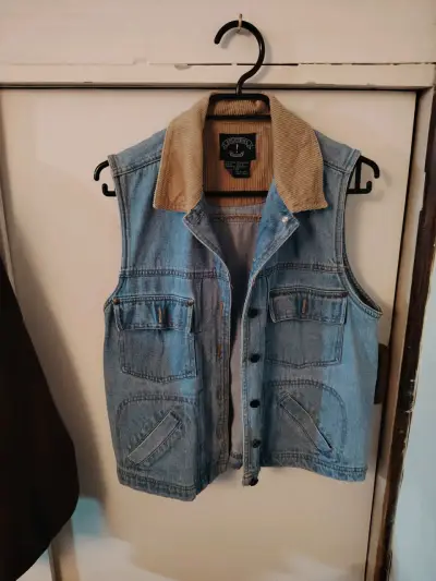 Chaqueta de mezclilla sin mangas Evolution - miniatura 1