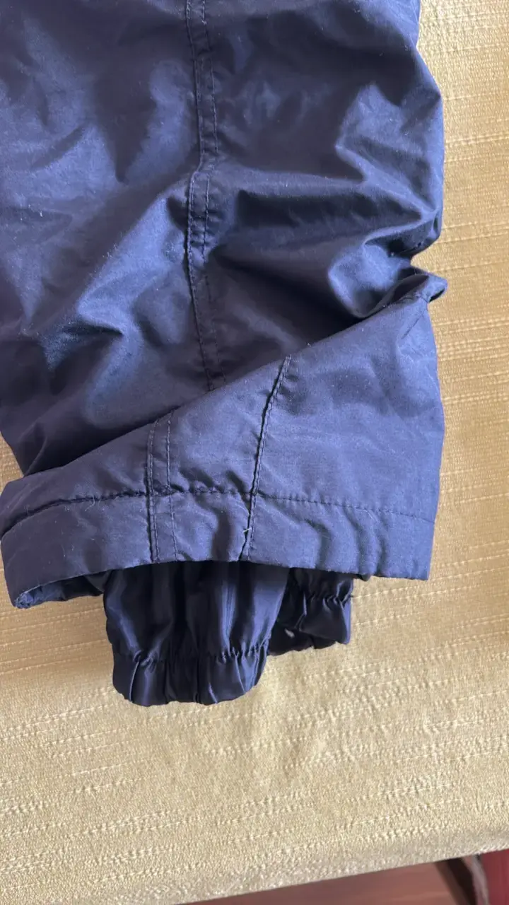 Pantalones de nieve negros con cierre - 3