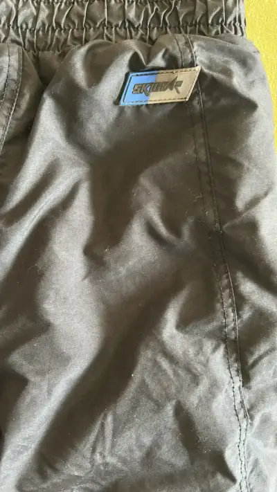Pantalones de nieve negros con cierre - miniatura 4