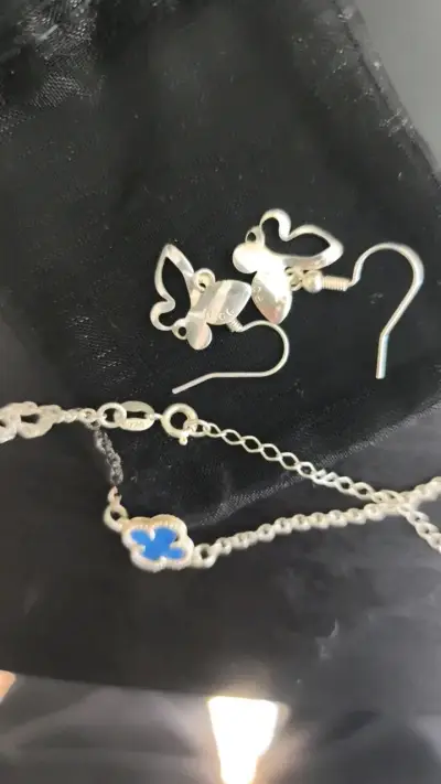 Cadena y Aros de plata - miniatura 2