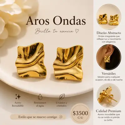 Aros diseños de Acero inoxidable - miniatura 2