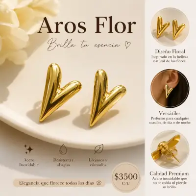 Aros diseños de Acero inoxidable - miniatura 5