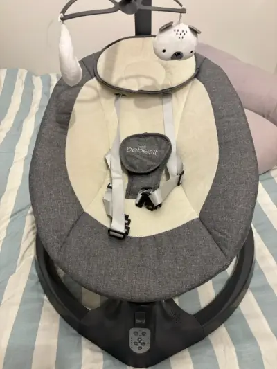 Silla Nido Bebesit Baby Swing Gris - miniatura 4