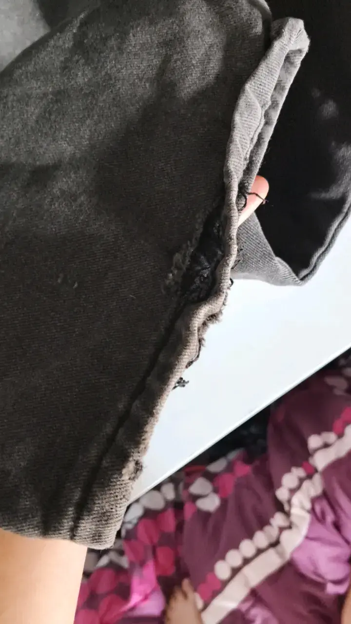 Jeans gris oscuro de mezclilla para hombre - 4
