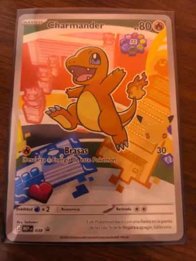 Carta Pokémon Charmander Básico - miniatura 1