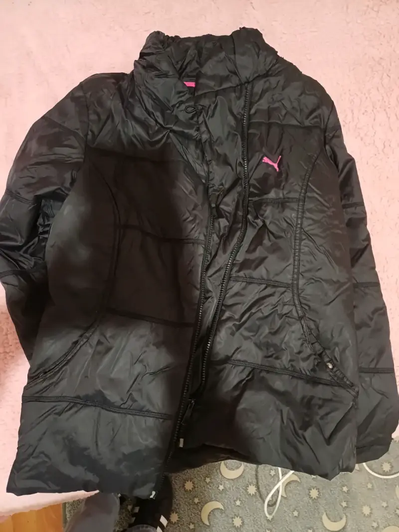 Chaqueta deportiva Puma negra talla L - 2