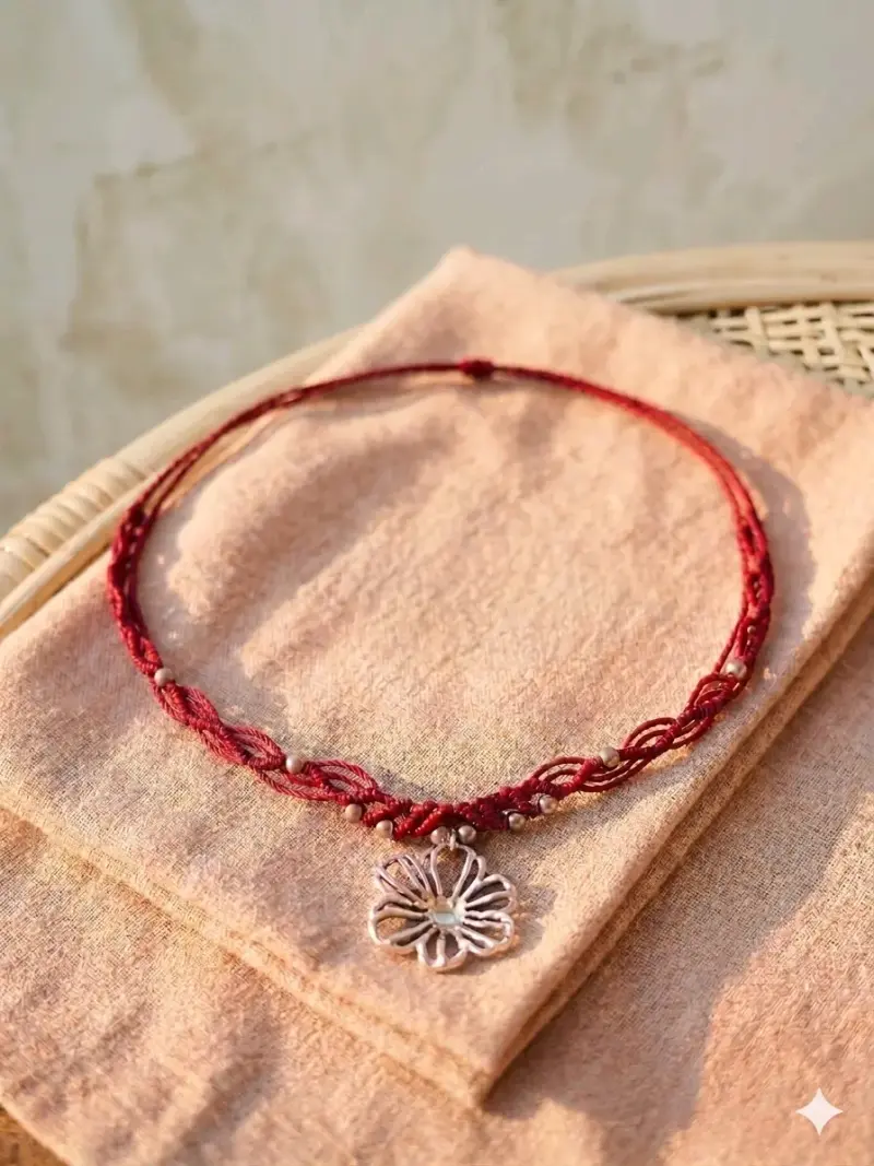 Collar artesanal con piedra natural - 2
