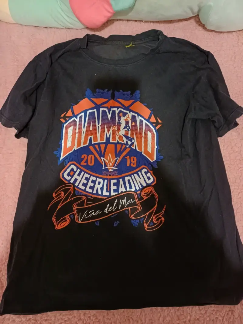 Polera negra Diamond Cheerleading 2019 - 1
