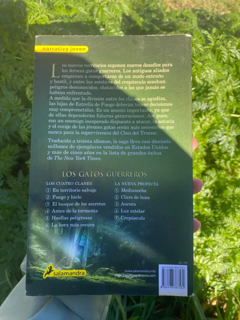 Libro 'Los Gatos Guerreros: Crepúsculo' - 2