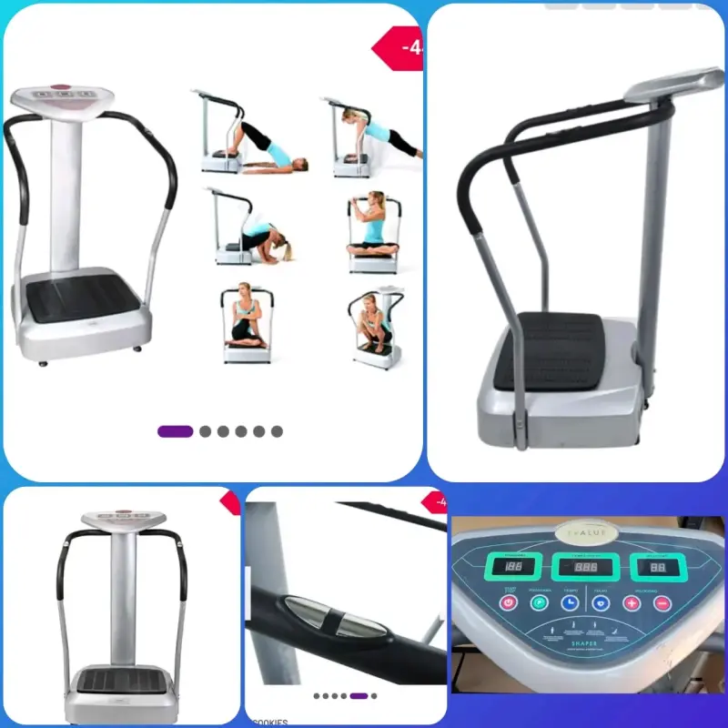 Plataforma vibratoria de ejercicio multifuncional