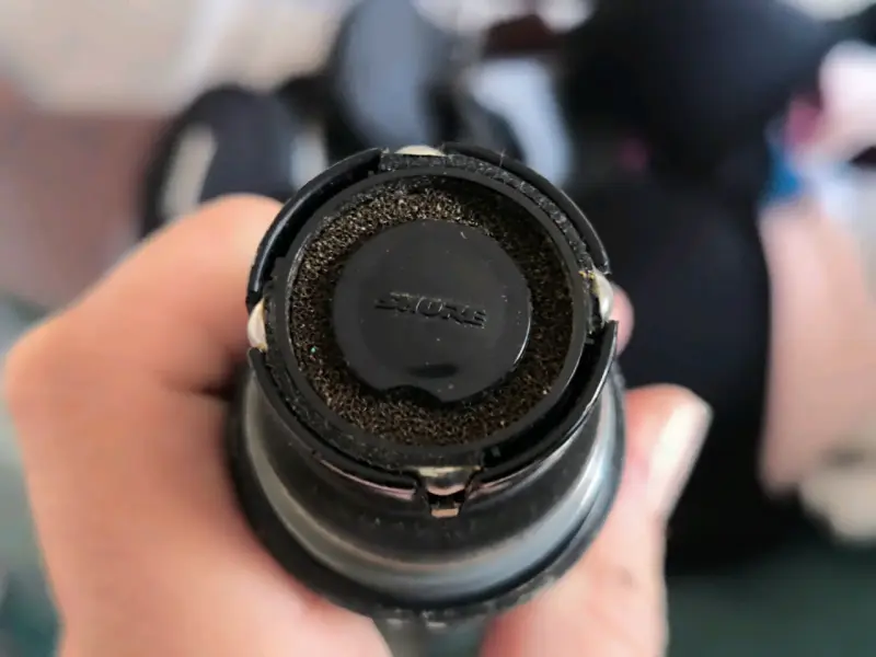 Micrófono Shure PG58 dinámico usado - 4