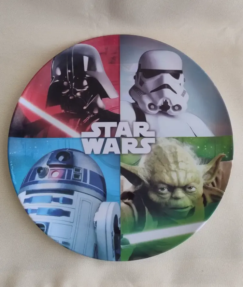 Platos decorativos Star Wars edición especial - 2
