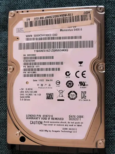 Disco duro interno HDD 500GB SATA - miniatura 2