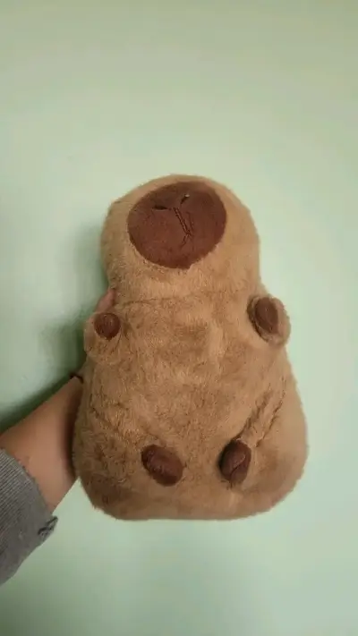 Peluche de capibara marron - miniatura 1