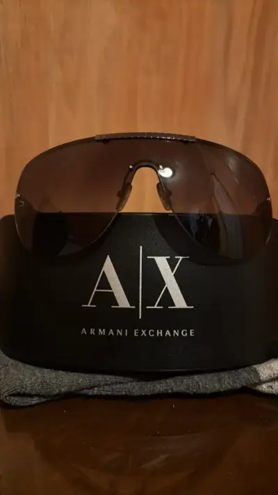 Gafas de sol Armani Exchange negras - miniatura 3
