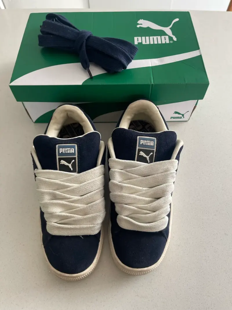 Zapatillas Puma Suede XL azul marino - 2