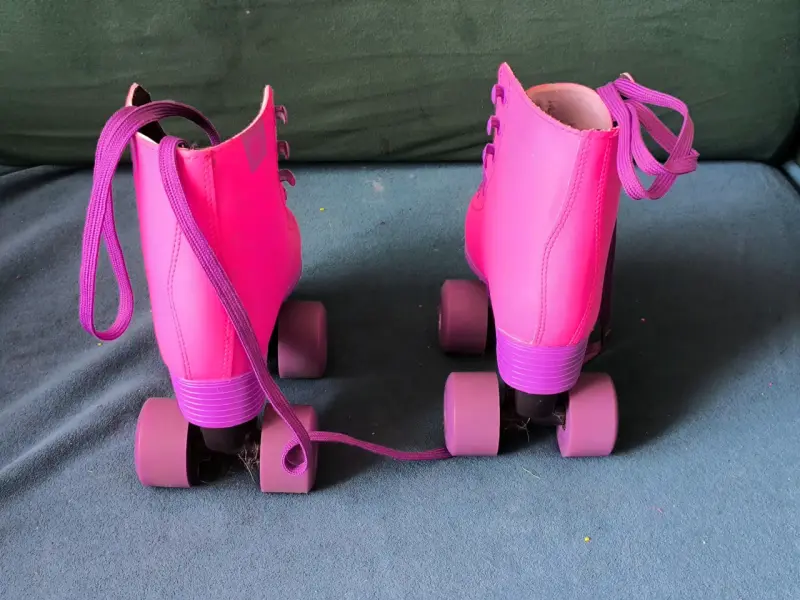 Patines de cuatro ruedas Scoop rosados - 2