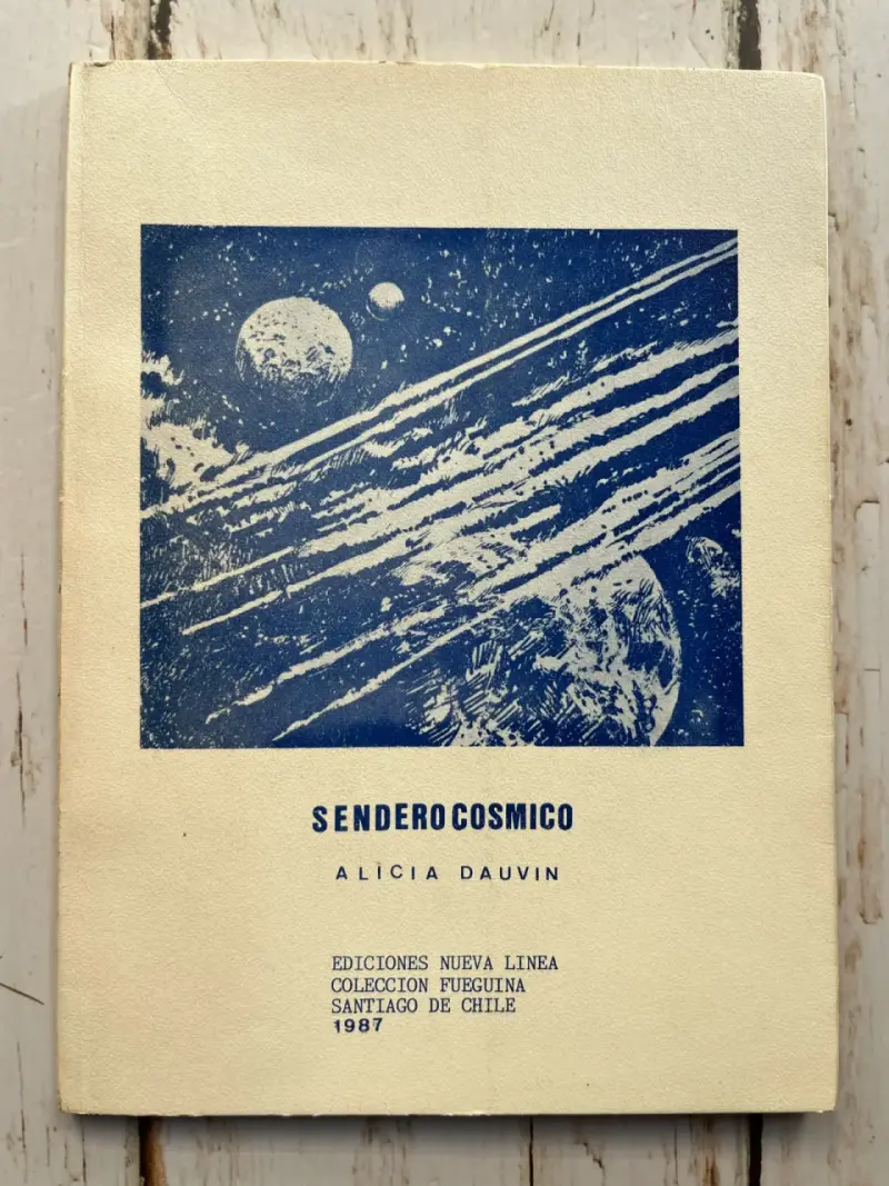 Libro 'Sendero Cósmico' de Alicia Dauvin 1987 - 1