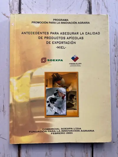 Libro sobre calidad de productos apícolas - miniatura 1