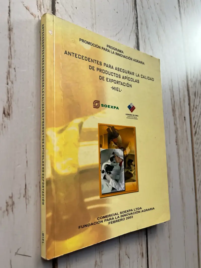 Libro sobre calidad de productos apícolas - 2