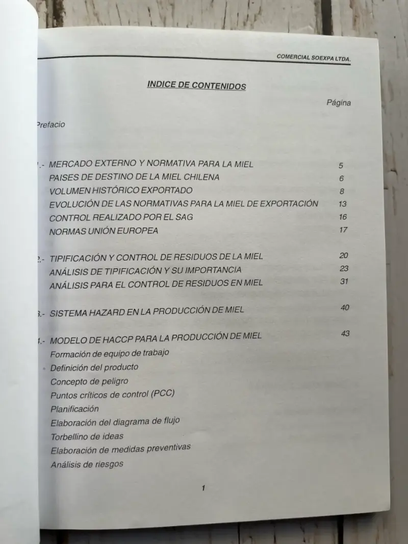 Libro sobre calidad de productos apícolas - 3