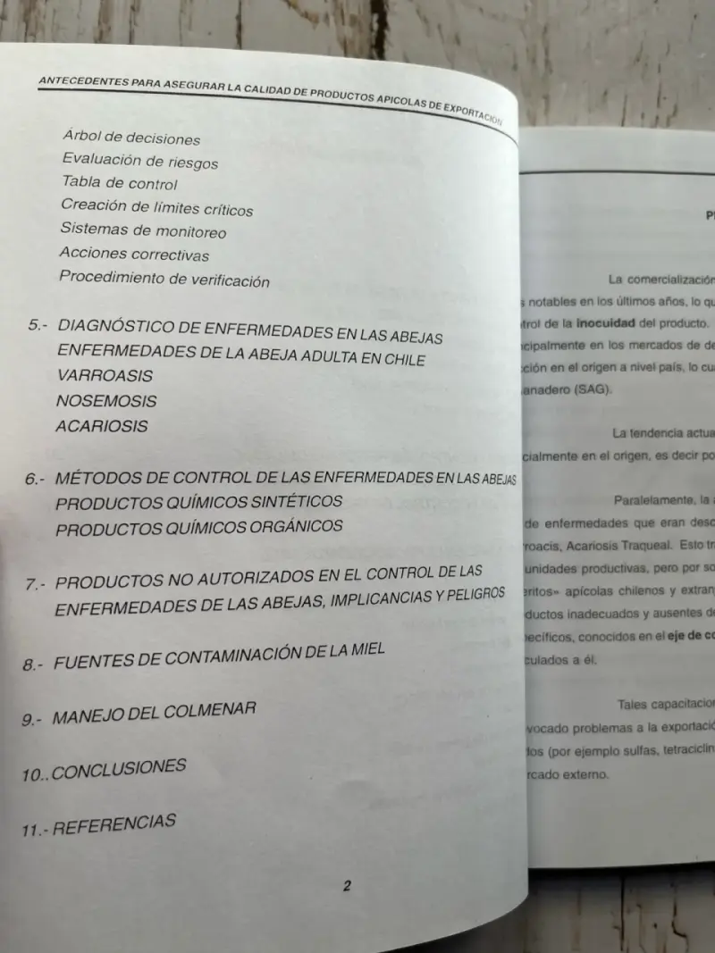 Libro sobre calidad de productos apícolas - 4