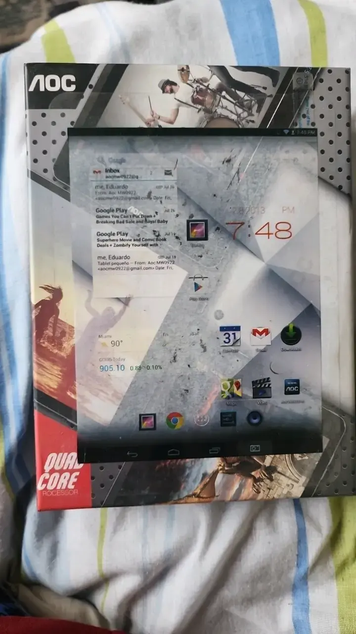 Tablet AOC Quad Core 7 pulgadas - 1